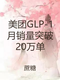 美团GLP-1月销量突破20万单封面